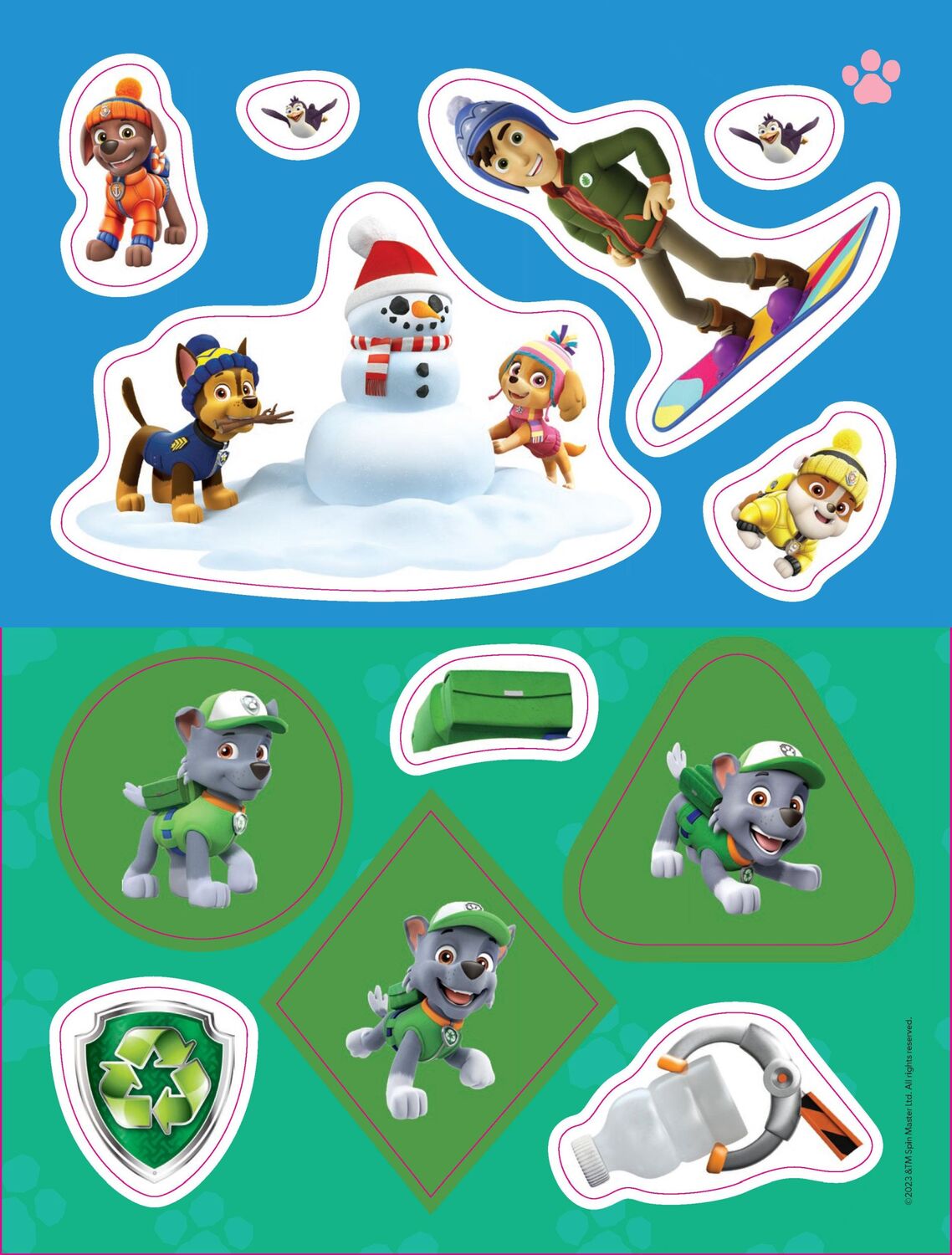 Bild: 9783849943196 | PAW Patrol Meine ersten Sticker | Schwager &amp; Steinlein Verlag | Buch