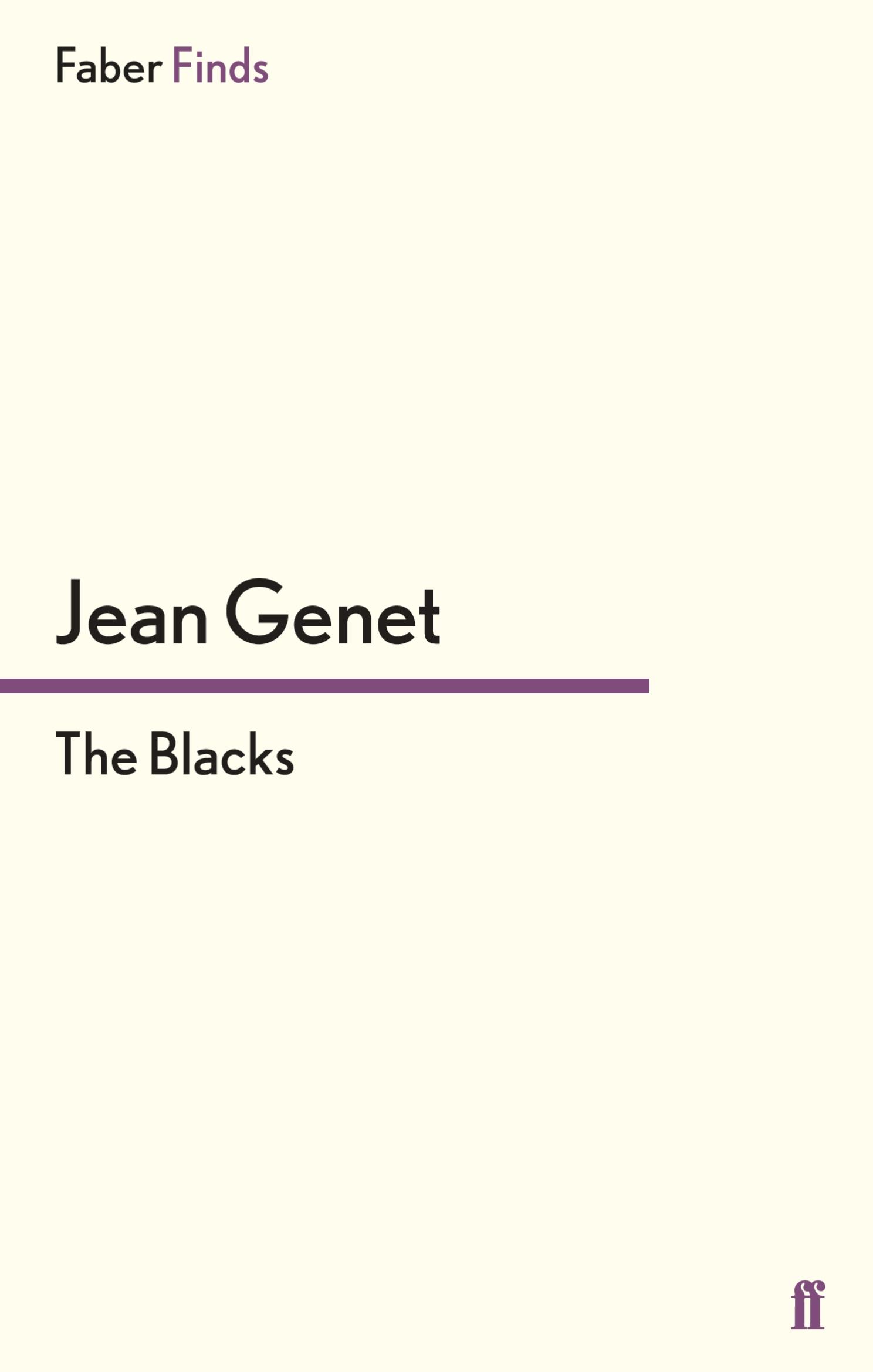 Cover: 9780571251520 | The Blacks | Jean Genet | Taschenbuch | Paperback | 96 S. | Englisch