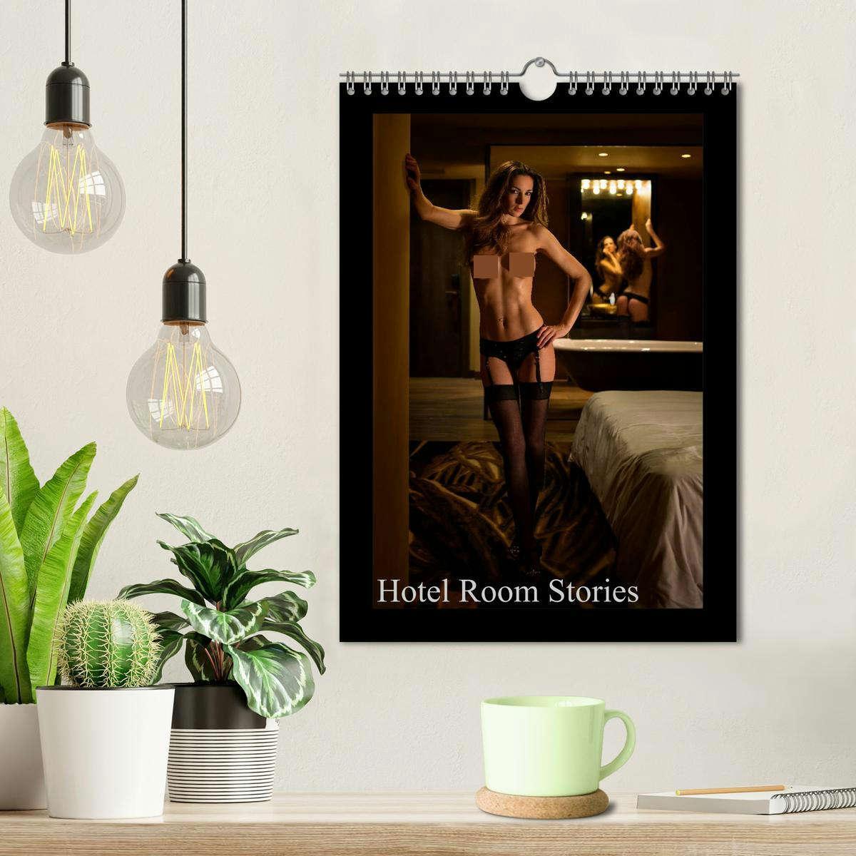 Bild: 9781325974580 | Hotel Room Stories (Wall Calendar 2025 DIN A4 portrait), CALVENDO...