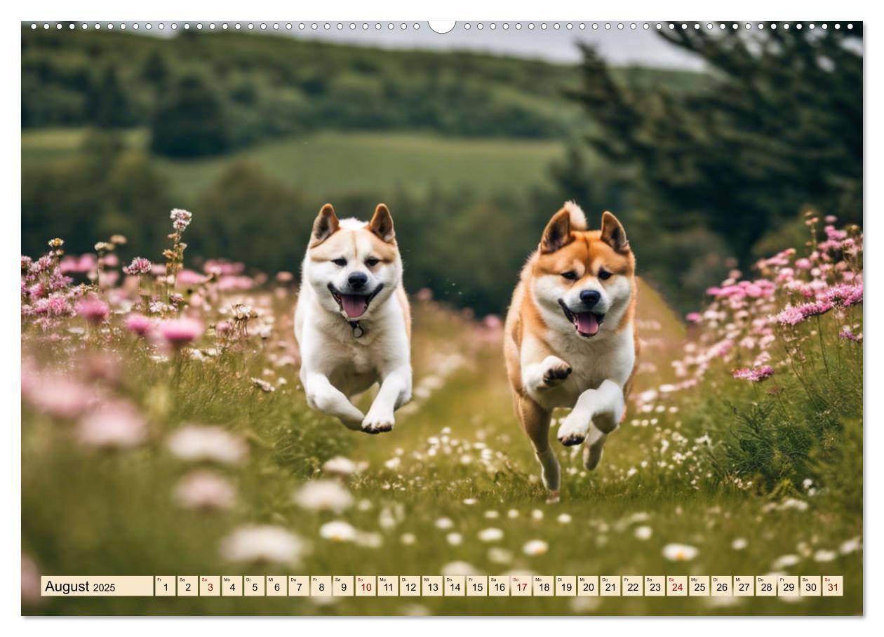 Bild: 9783457071755 | Akita Inu - Inbegriff der Treue (hochwertiger Premium Wandkalender...