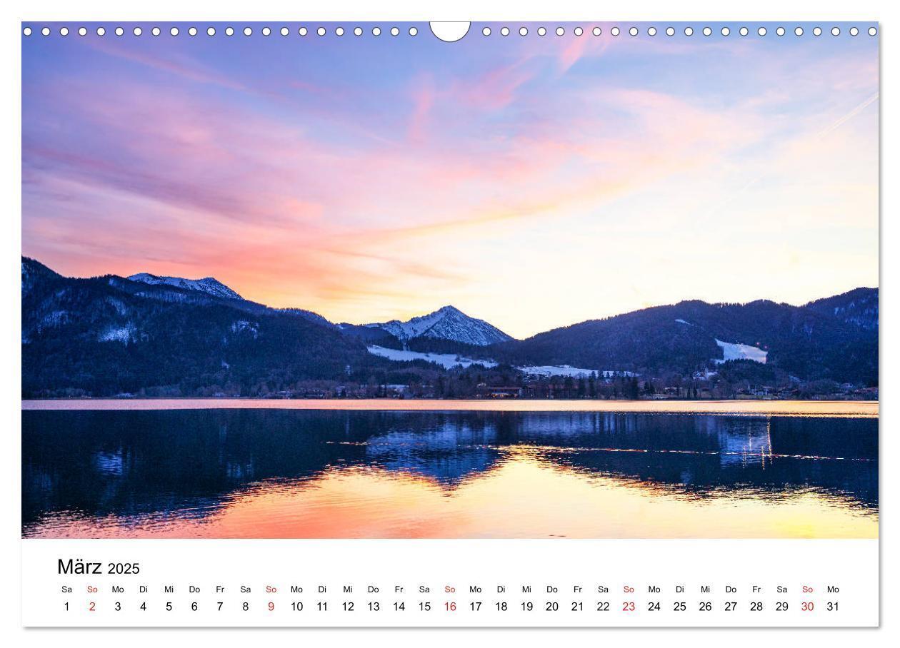 Bild: 9783435112647 | Tegernseer Momente (Wandkalender 2025 DIN A3 quer), CALVENDO...