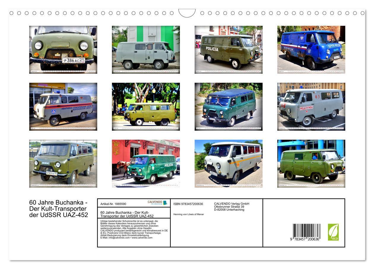 Bild: 9783457200636 | 60 Jahre Buchanka - Der Kult-Transporter der UdSSR UAZ-452...