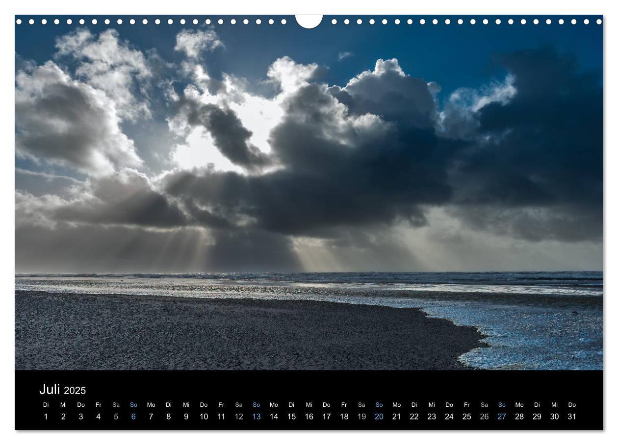 Bild: 9783435519637 | Wolken über Dänemark (Wandkalender 2025 DIN A3 quer), CALVENDO...