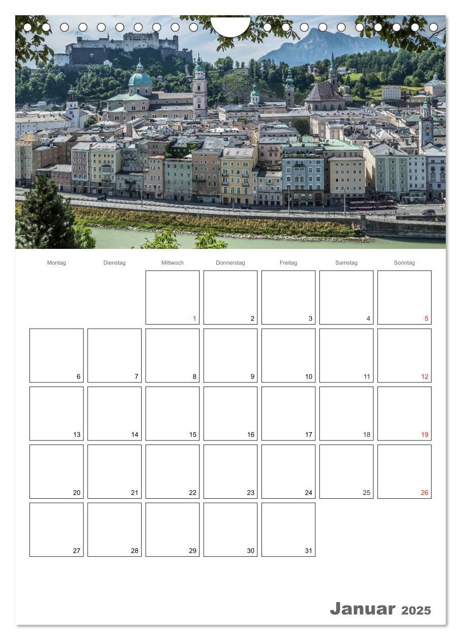 Bild: 9783457027332 | Bezauberndes SALZBURG / Terminplaner (Wandkalender 2025 DIN A4...