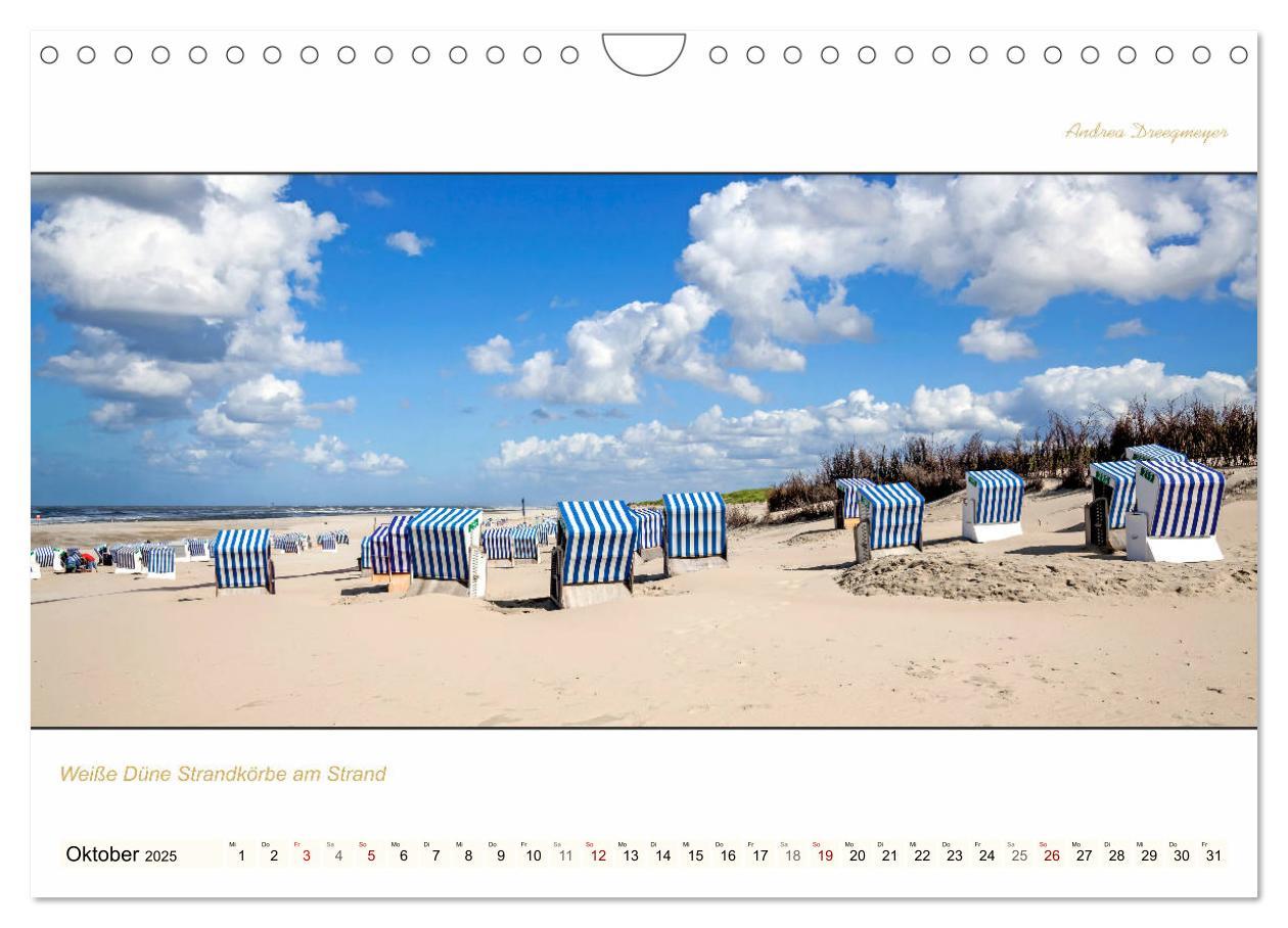 Bild: 9783435248025 | NORDERNEY PANORAMA (Wandkalender 2025 DIN A4 quer), CALVENDO...