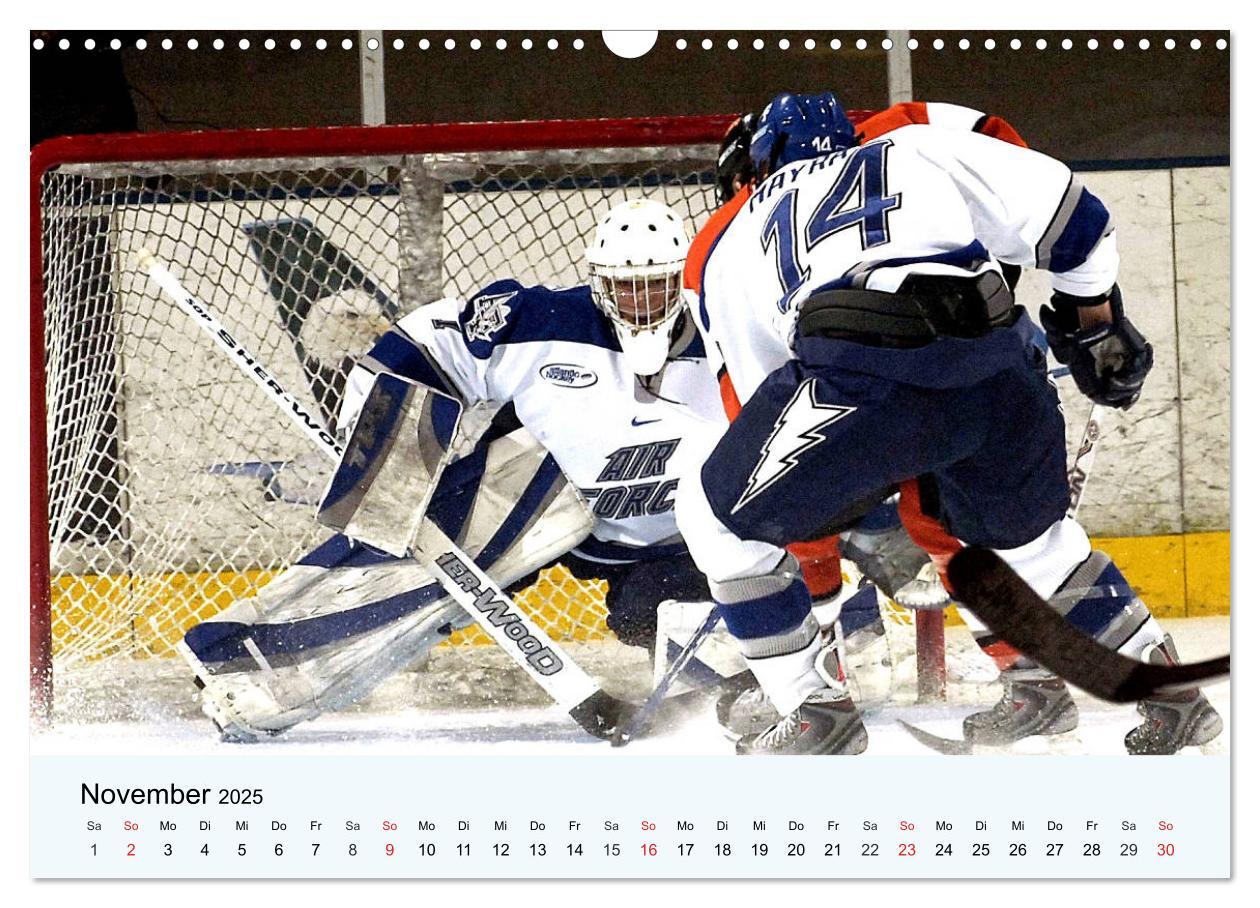 Bild: 9783435180066 | Eishockey. Dynamik, Athletik und Präzision! (Wandkalender 2025 DIN...