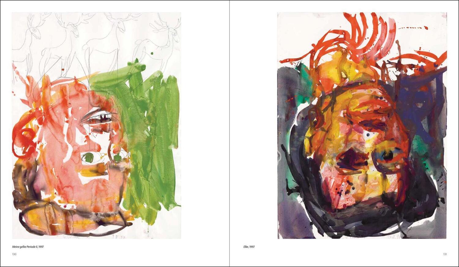 Bild: 9783777438634 | Georg Baselitz. 100 Zeichnungen | Von den Anfängen bis heute | Buch