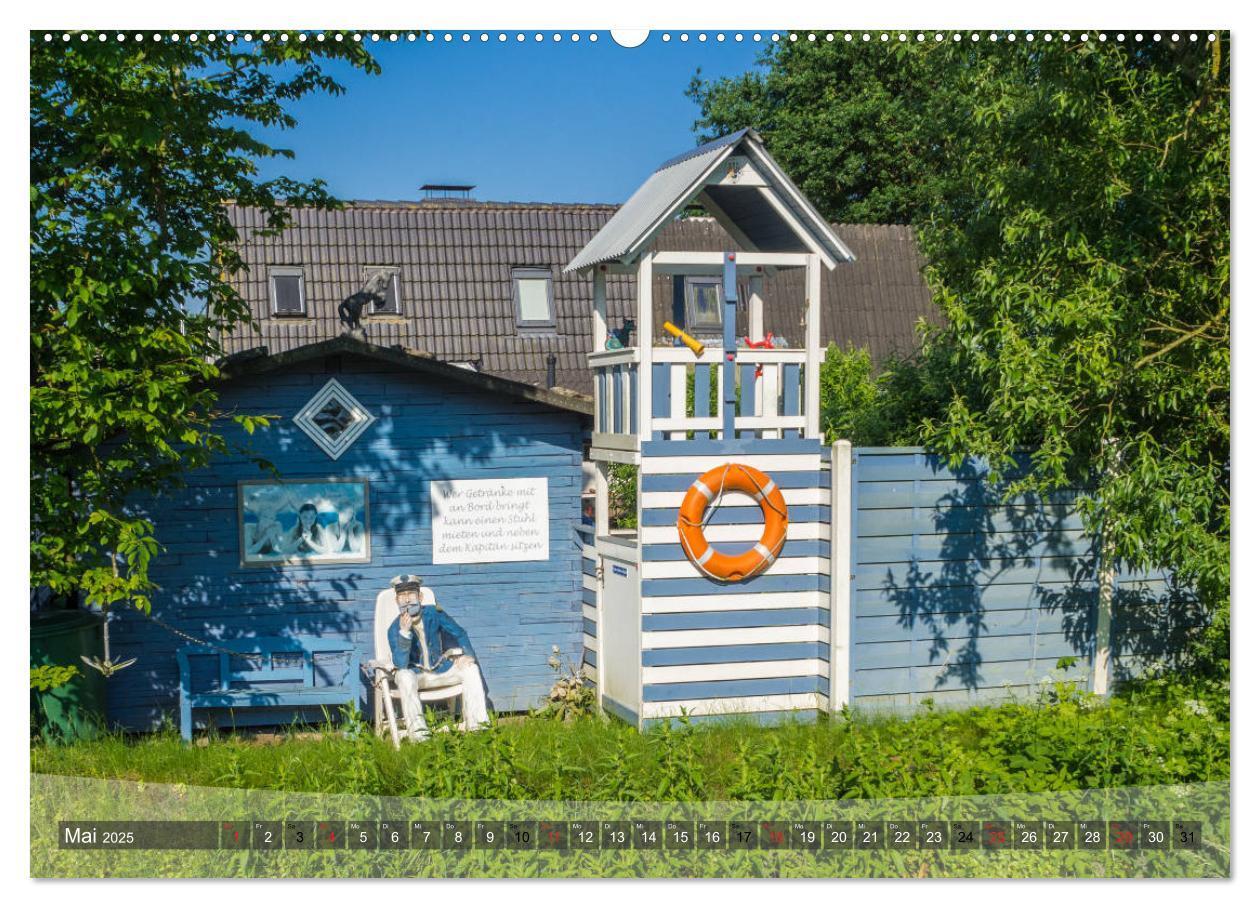 Bild: 9783435425891 | Hooksiel im Friesland (Wandkalender 2025 DIN A2 quer), CALVENDO...