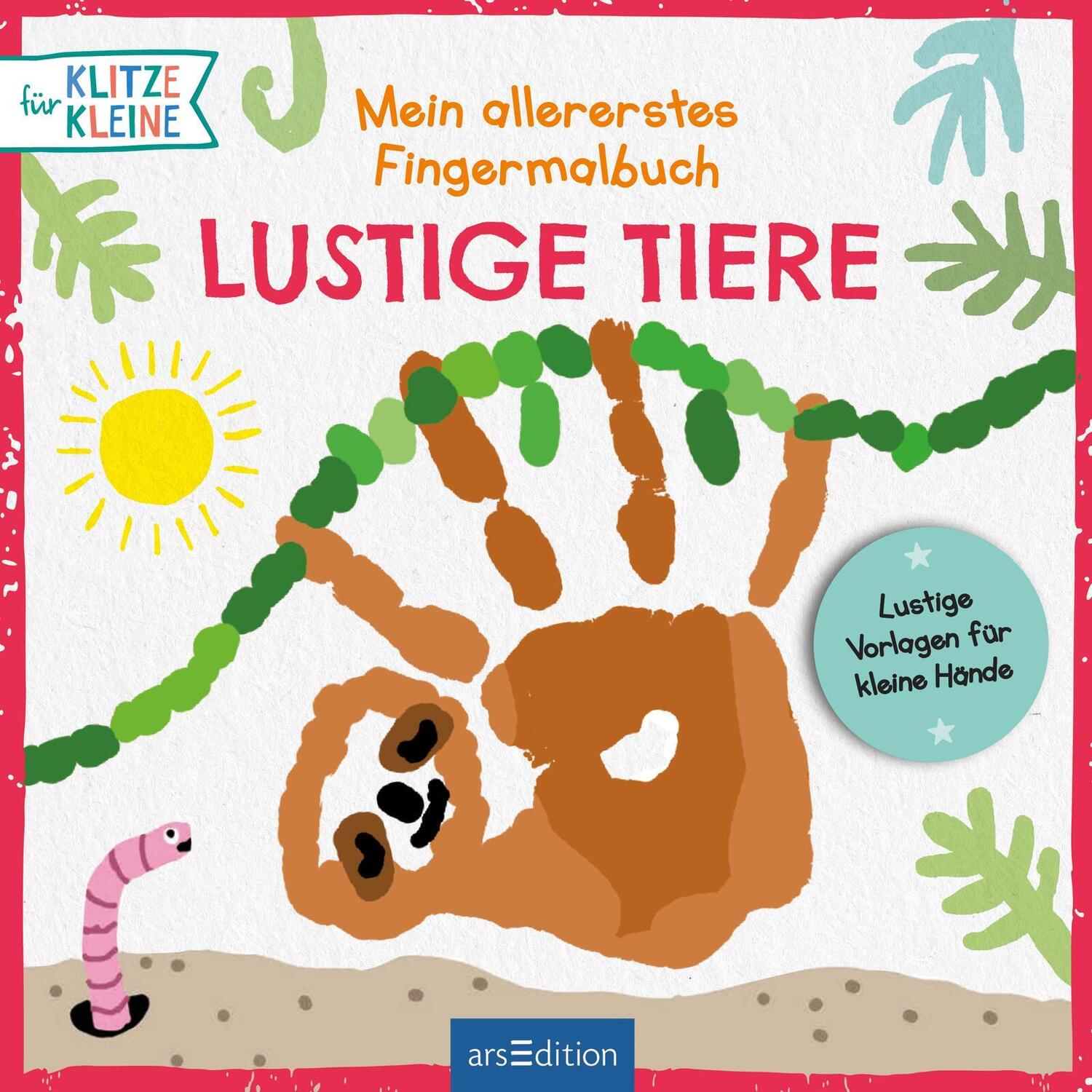 Bild: 9783845849140 | Mein allererstes Fingermalbuch - Lustige Tiere | Taschenbuch | 64 S.