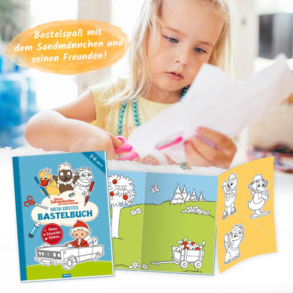 Bild: 9783965524385 | Trötsch Unser Sandmännchen Mein erstes Bastelbuch | Trötsch Verlag