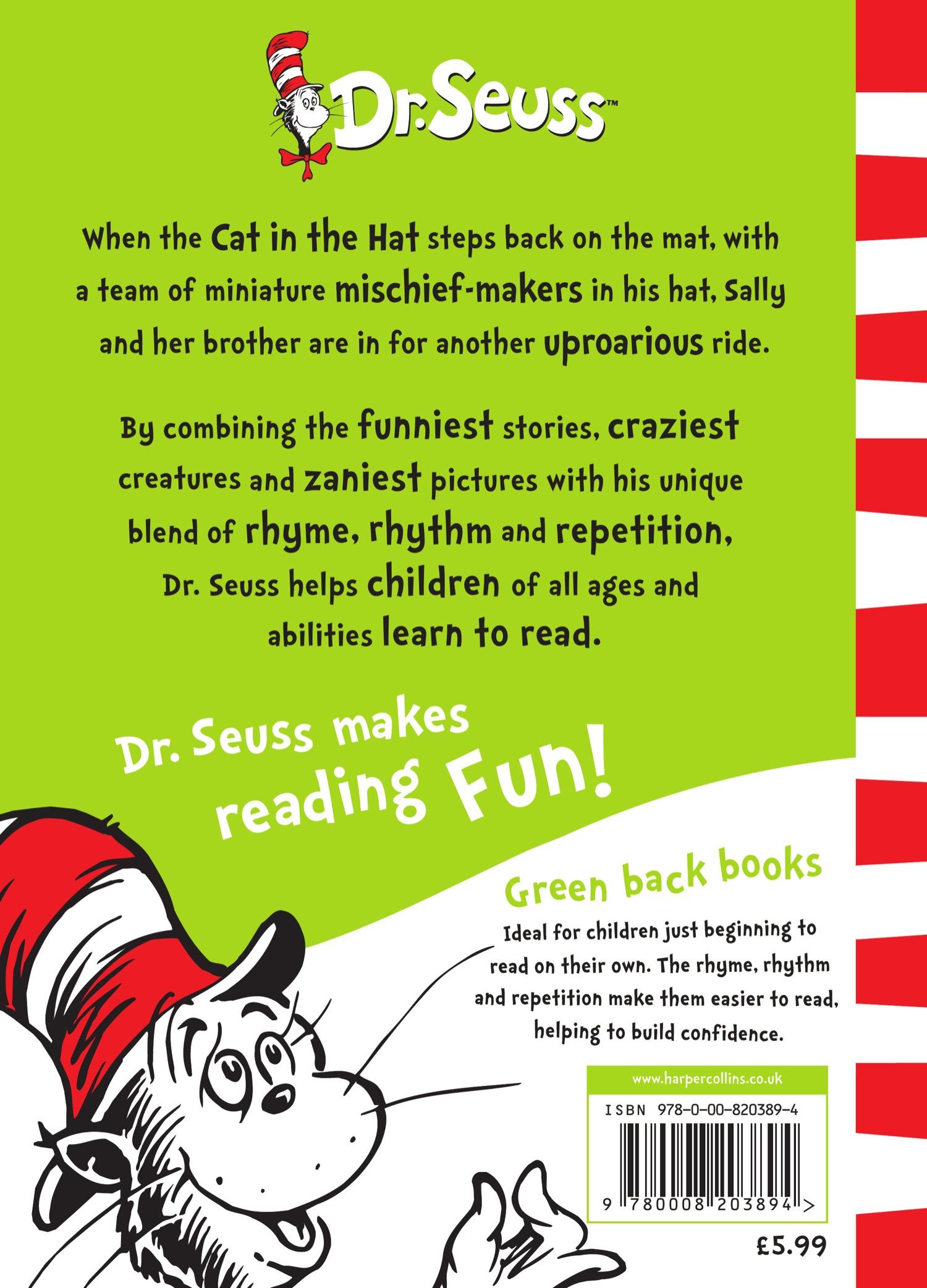 Rückseite: 9780008203894 | The Cat in the Hat Comes Back | Dr. Seuss | Taschenbuch | Englisch