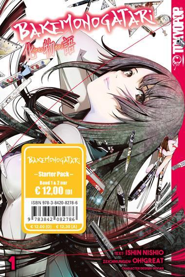 Cover: 9783842082786 | Bakemonogatari Starter Pack | Ishin Nishio (u. a.) | Taschenbuch