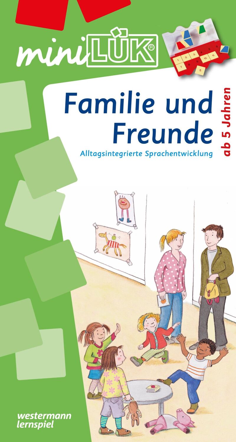 Cover: 9783837741278 | miniLÜK. Familie und Freunde: 5 - 6 Jahre | Heinz Vogel | Broschüre