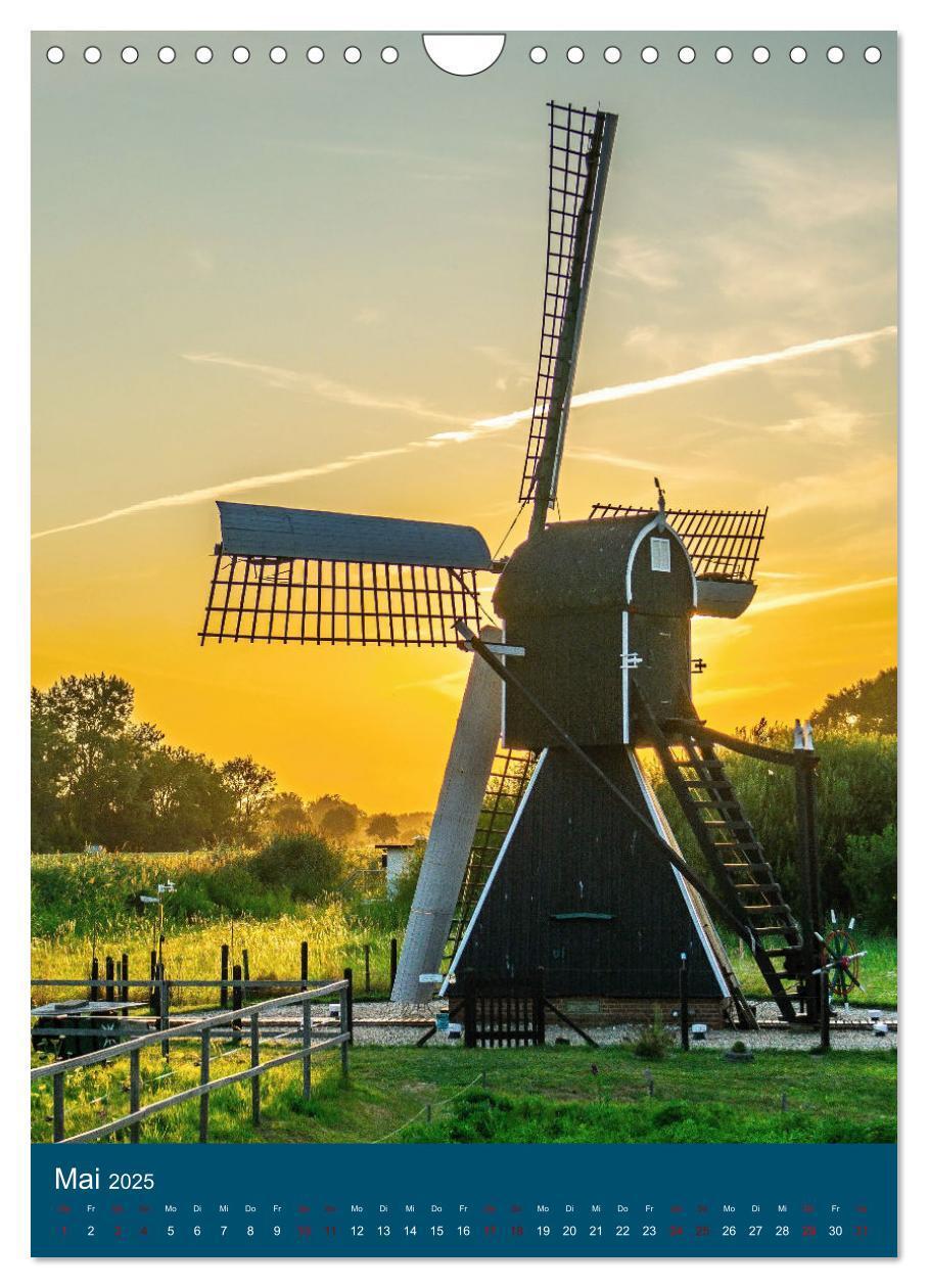 Bild: 9783435901746 | Erlebnis Windmühle (Wandkalender 2025 DIN A4 hoch), CALVENDO...