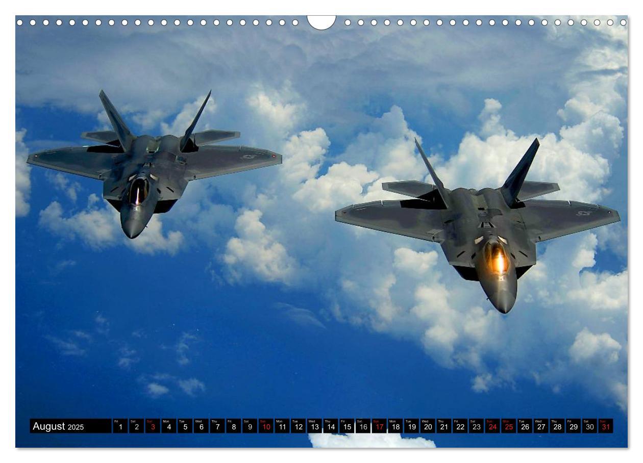 Bild: 9781325965946 | U.S. Aircraft - Fighting Jets (Wall Calendar 2025 DIN A3...