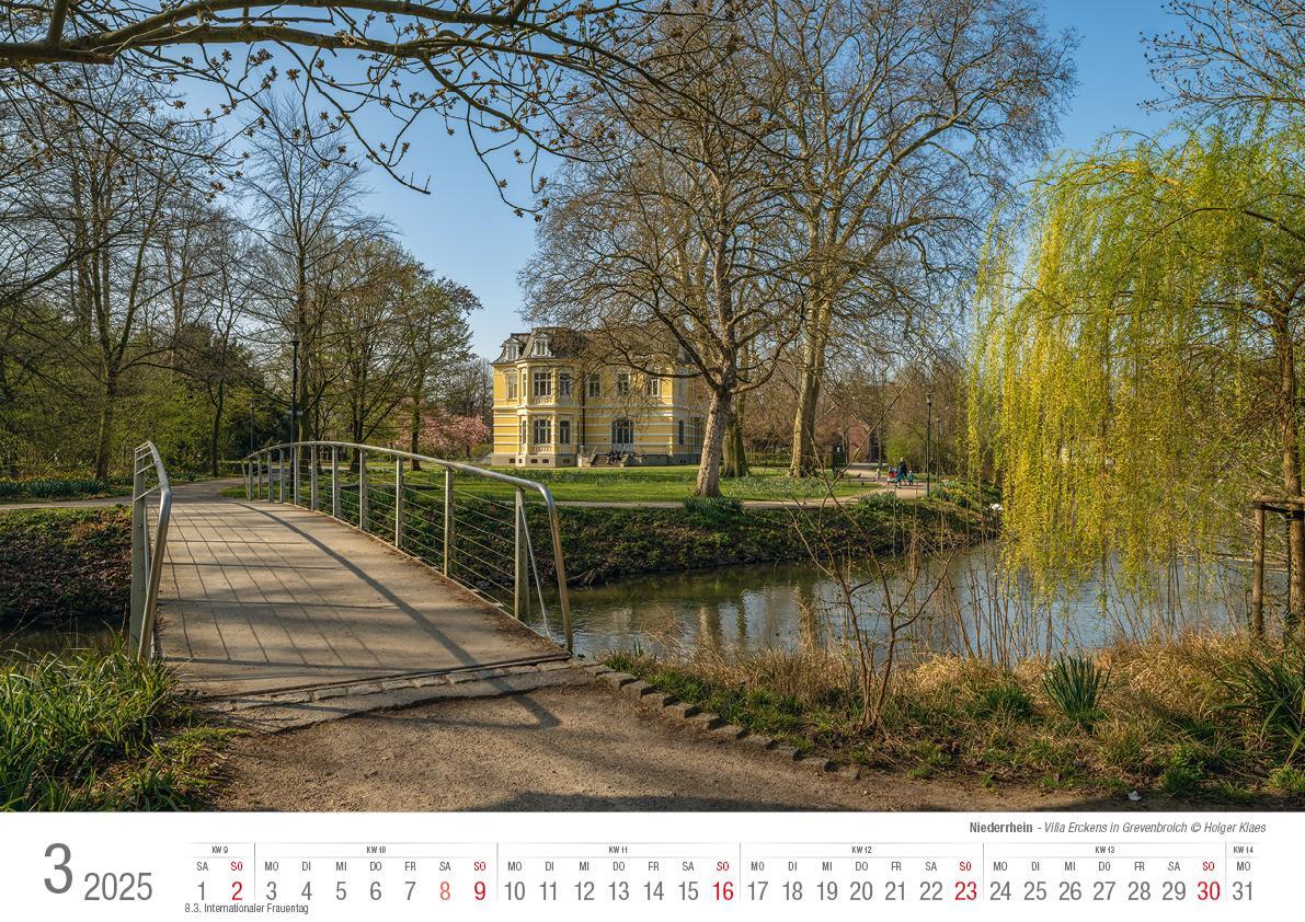 Bild: 9783965352216 | Niederrhein 2025 Bildkalender A3 Spiralbindung | Holger Klaes | 2025