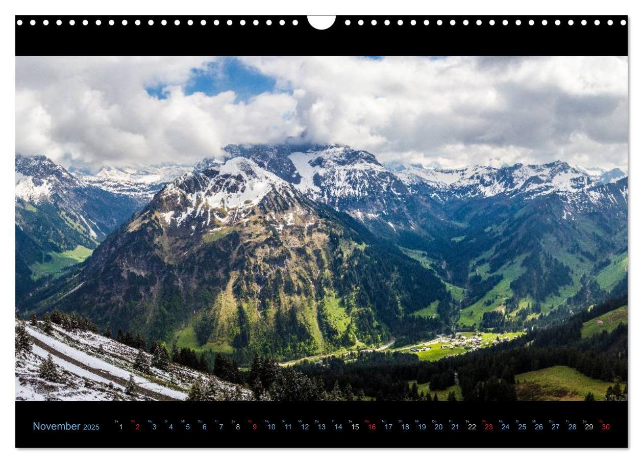 Bild: 9783435606399 | Region Oberstdorf - Kleinwalsertal und Nebelhorn (Wandkalender 2025...