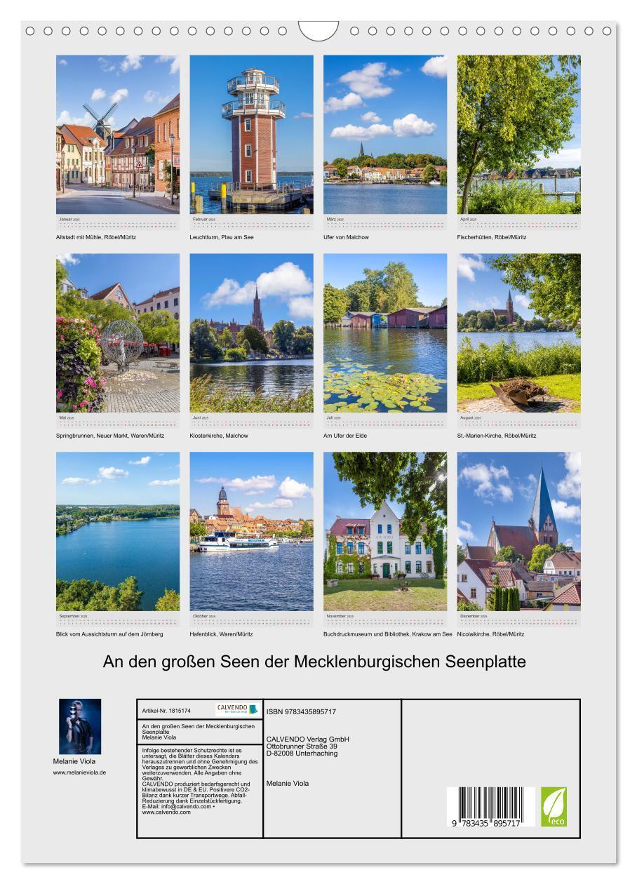 Bild: 9783435895717 | An den großen Seen der Mecklenburgischen Seenplatte (Wandkalender...