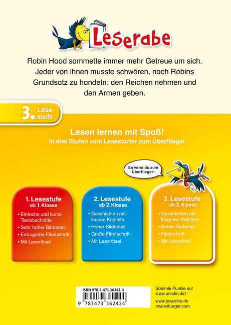 Bild: 9783473362424 | Robin Hood, König der Wälder - Leserabe 3. Klasse - Erstlesebuch...