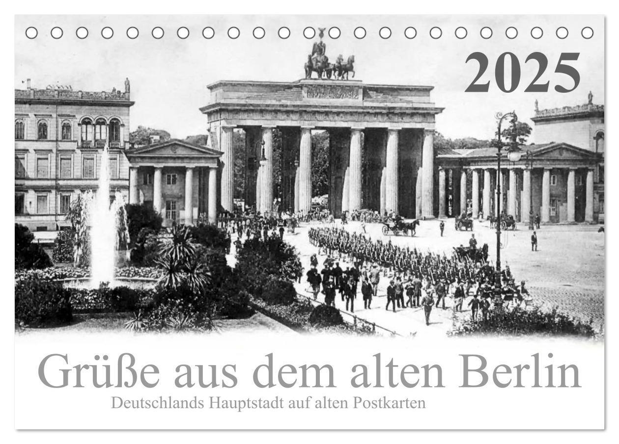 Cover: 9783435762279 | Grüße aus dem alten Berlin (Tischkalender 2025 DIN A5 quer),...