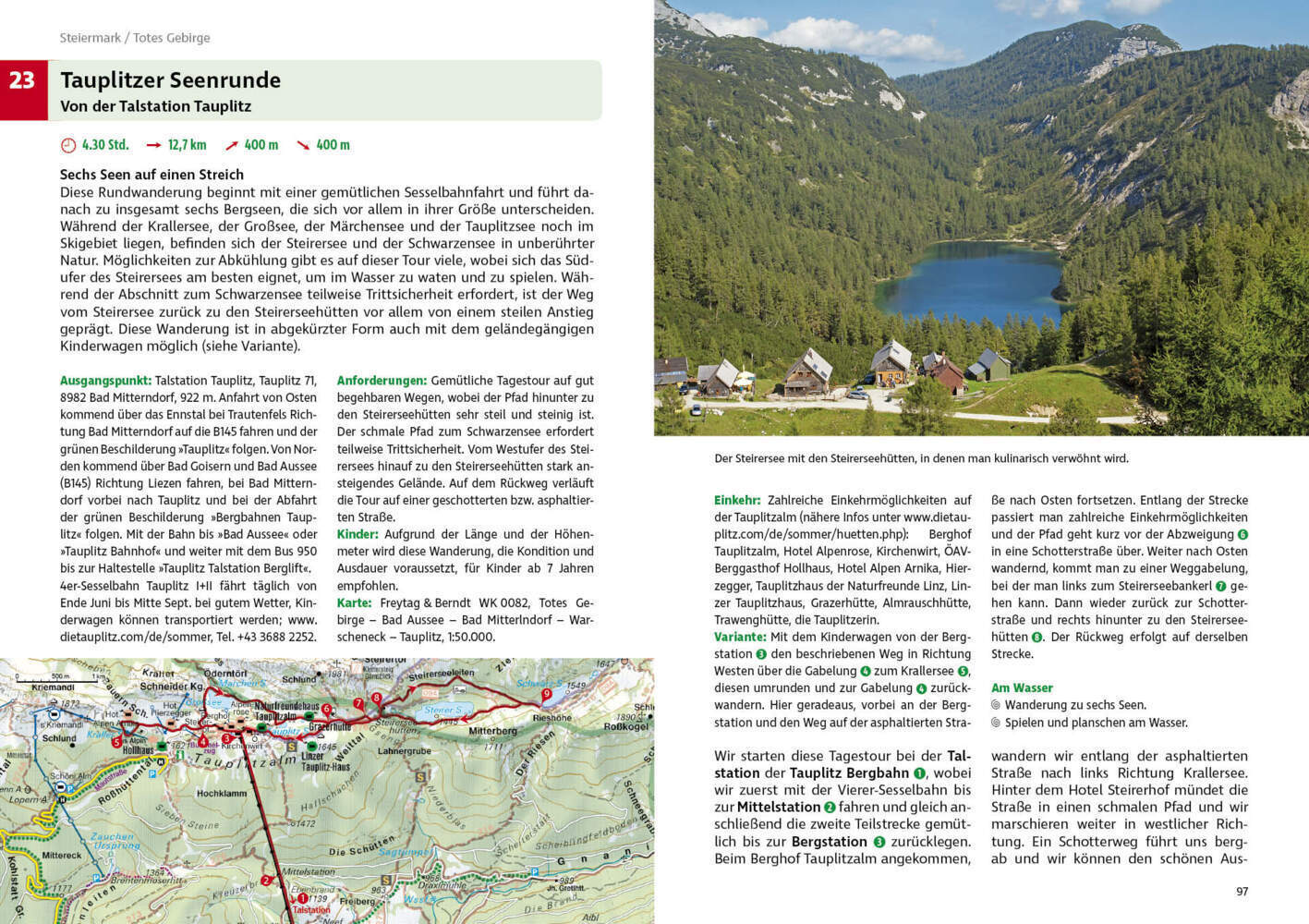 Bild: 9783707921380 | Wandern am Wasser Österreich | Die 75 schönsten Touren | berndt | Buch