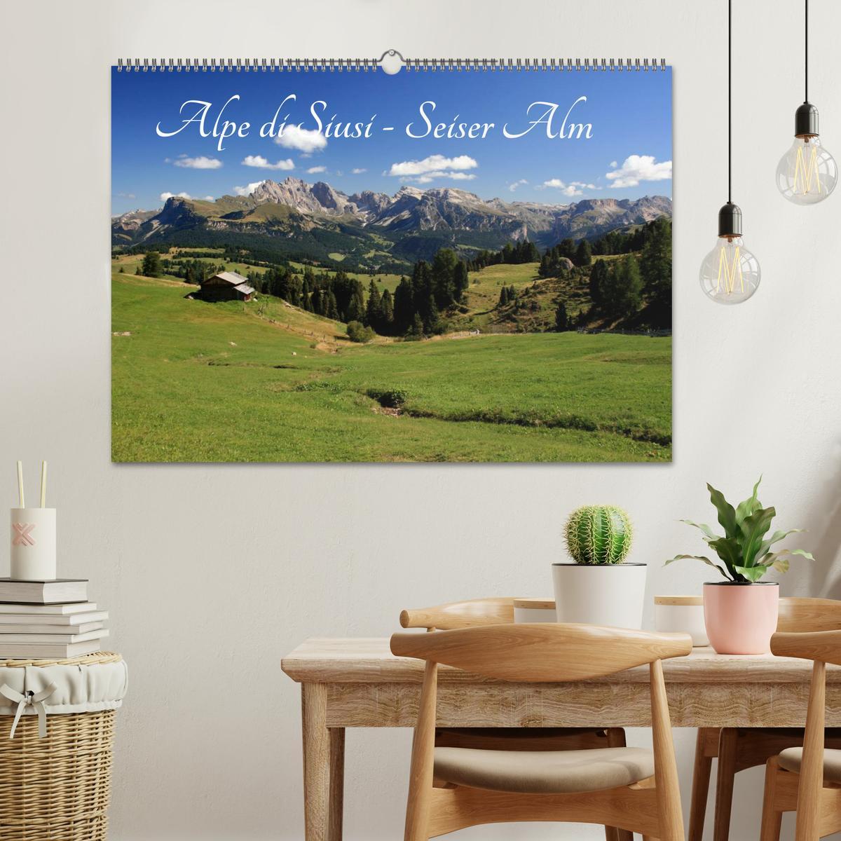 Bild: 9783435473533 | Alpe di Siusi - Seiser Alm (Wandkalender 2025 DIN A2 quer),...