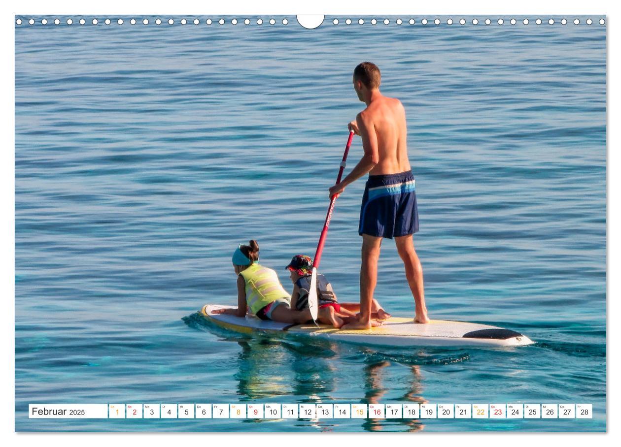 Bild: 9783383931758 | Stand-Up-Paddling SUP (Wandkalender 2025 DIN A3 quer), CALVENDO...