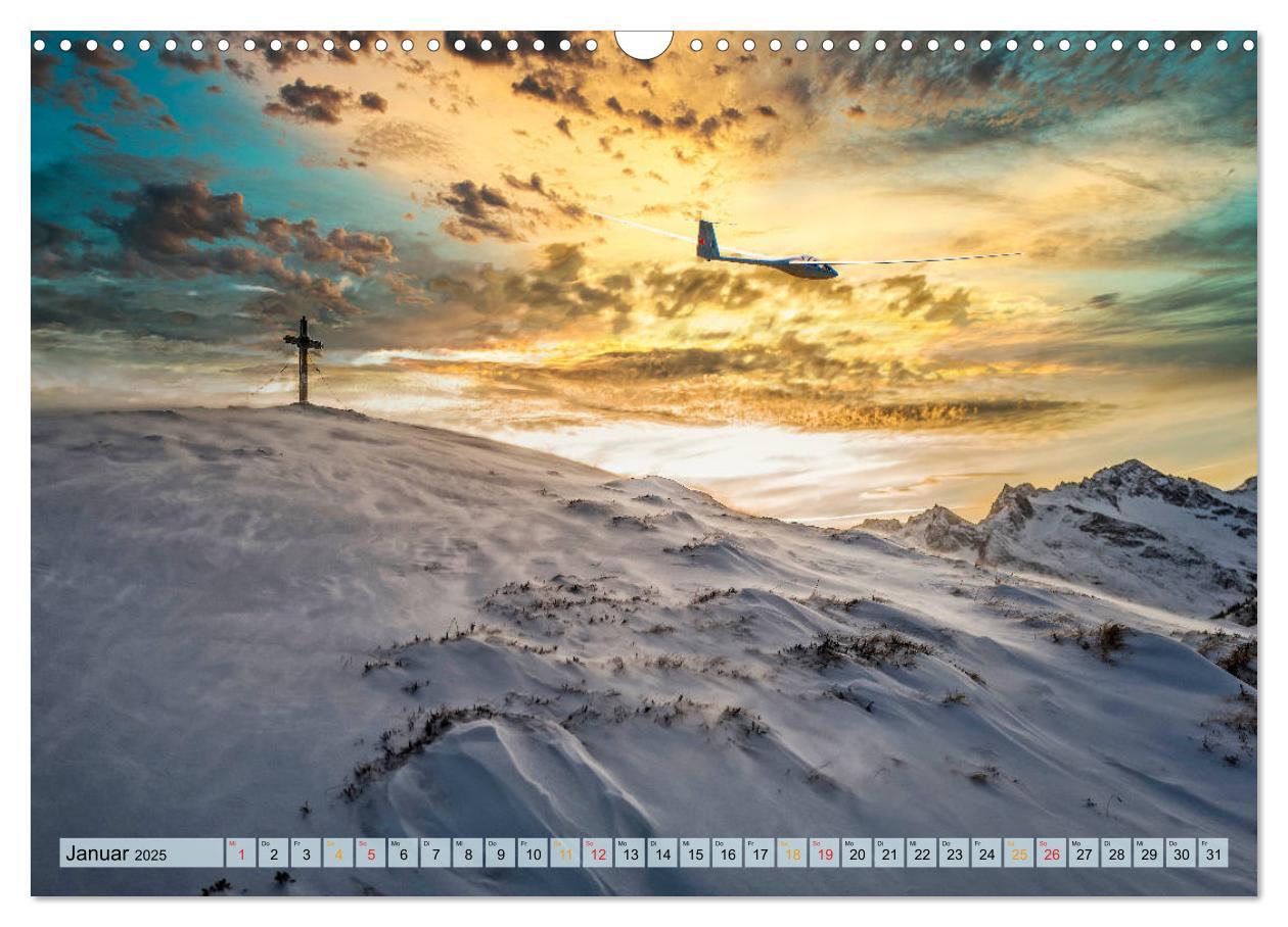 Bild: 9783435148905 | Segelflug, ein Stück Freiheit (Wandkalender 2025 DIN A3 quer),...