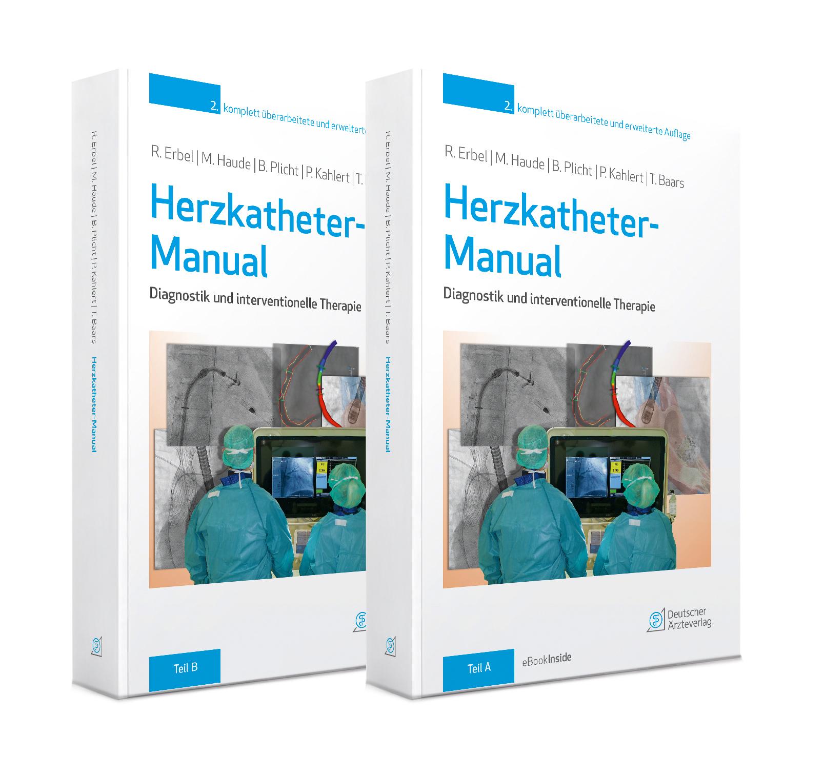 Cover: 9783769113129 | Herzkatheter-Manual | Raimund Erbel (u. a.) | Bundle | 1 Bundle | 2024