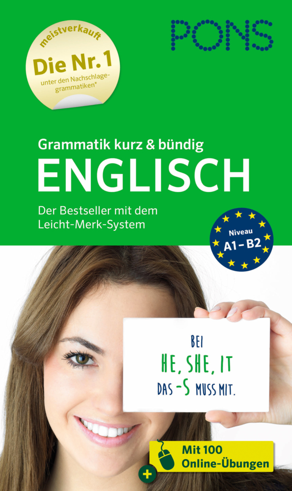 Cover: 9783125620735 | PONS Grammatik kurz &amp; bündig Englisch | Taschenbuch | 160 S. | Deutsch