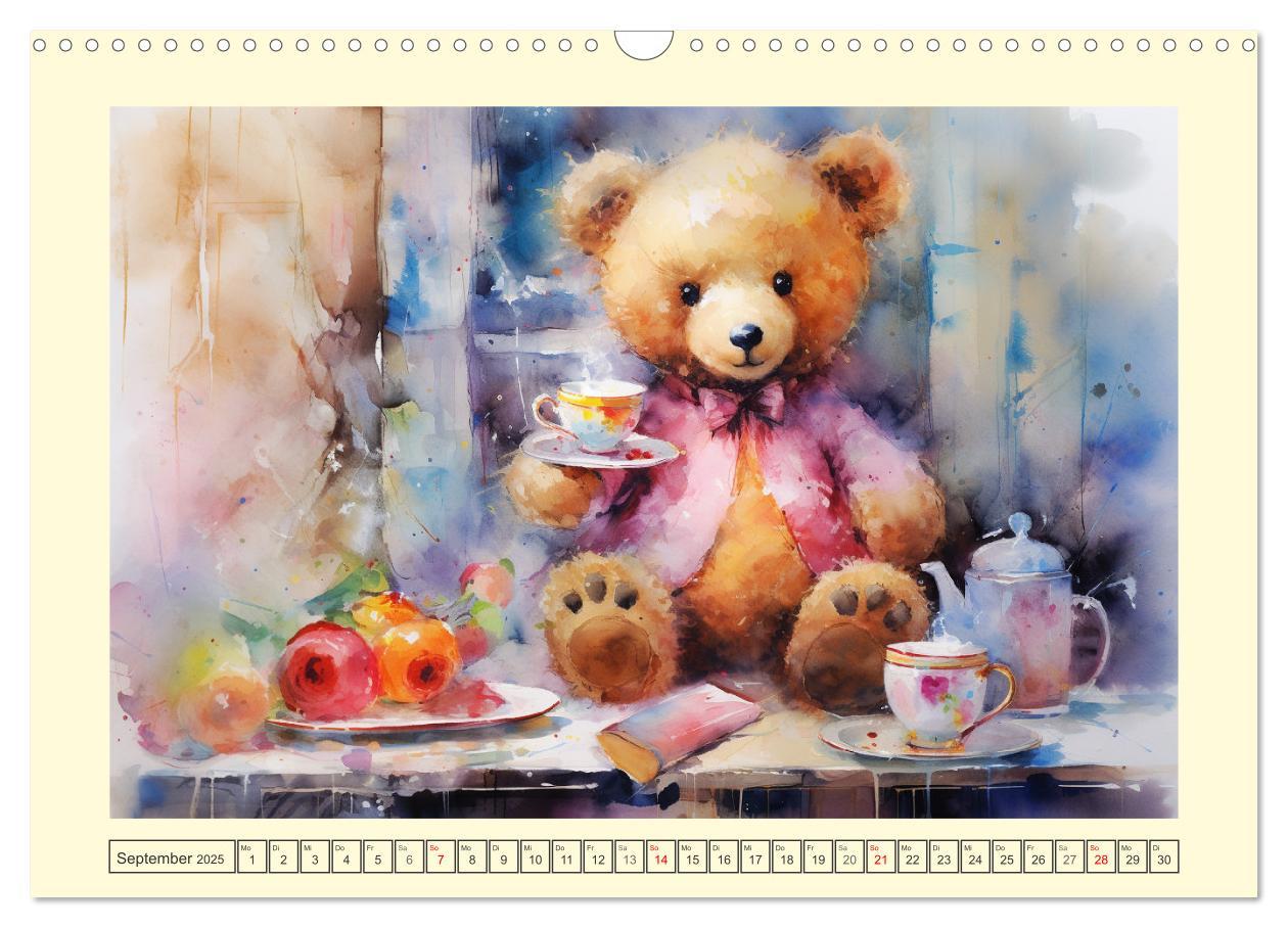 Bild: 9783383834240 | Teddybär Romantik. Verträumte Aquarelle von lieblichen Bären...