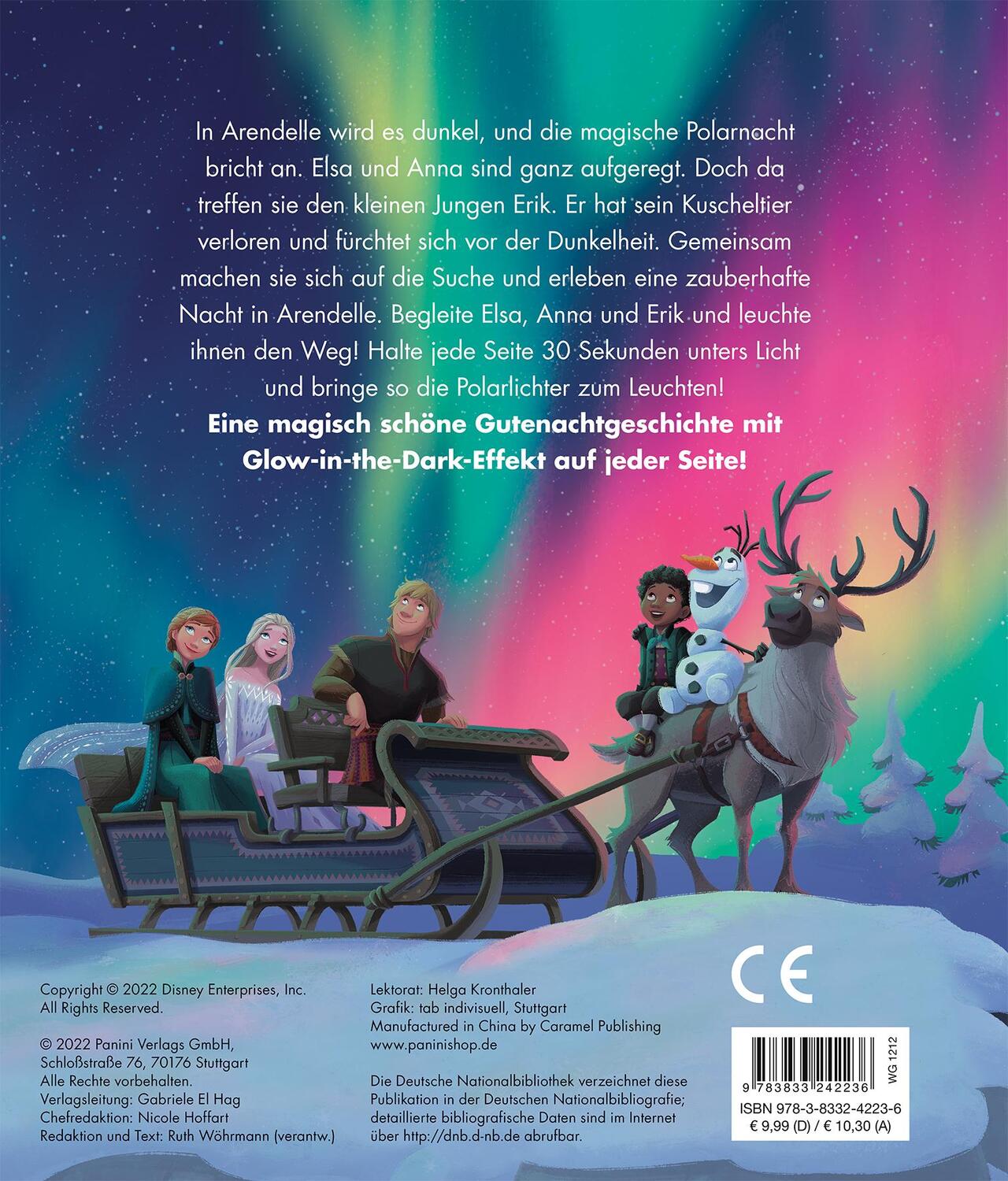 Rückseite: 9783833242236 | Disney Die Eiskönigin: Meine magische Gutenachtgeschichte | Buch