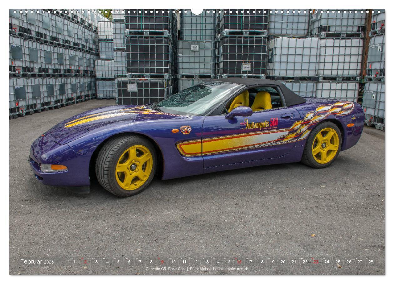 Bild: 9783435572960 | Corvette - Die US Ikone 2025 (Wandkalender 2025 DIN A2 quer),...