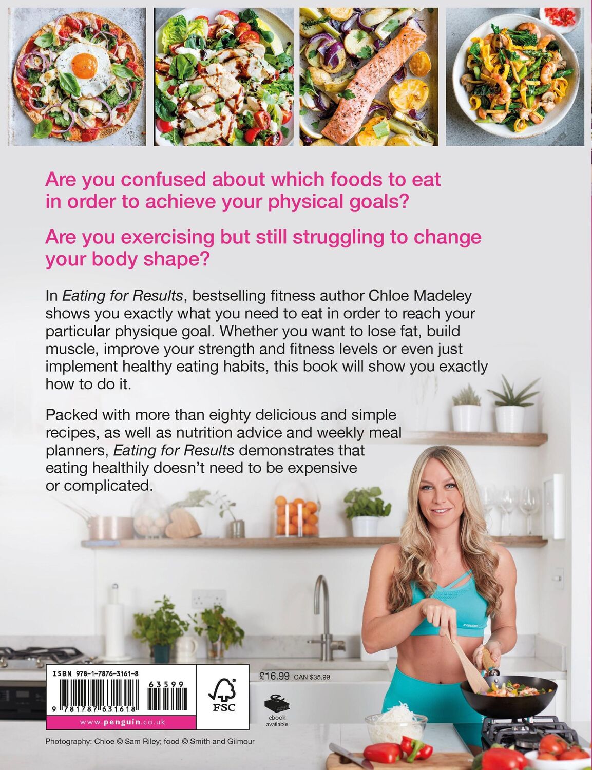 Rückseite: 9781787631618 | Eating for Results | Chloe Madeley | Taschenbuch | Englisch | 2020