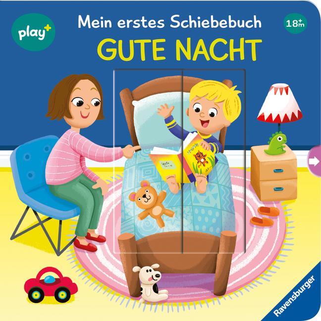 Cover: 9783473456277 | Ravensburger Play+ Mein erstes Schiebebuch: Gute Nacht | Maria Höck