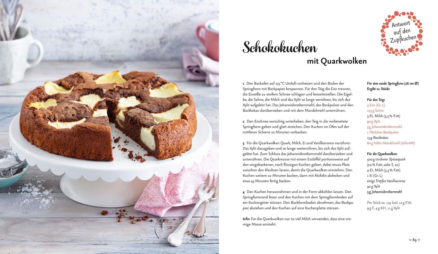 Bild: 9783898838214 | 40 Low-Carb-Kuchen aus 1 Teig | Der geniale Grundteig aus 6 Zutaten