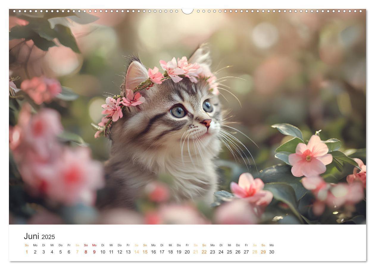 Bild: 9783457208052 | Zauberhafte Katzenbabys (hochwertiger Premium Wandkalender 2025 DIN...