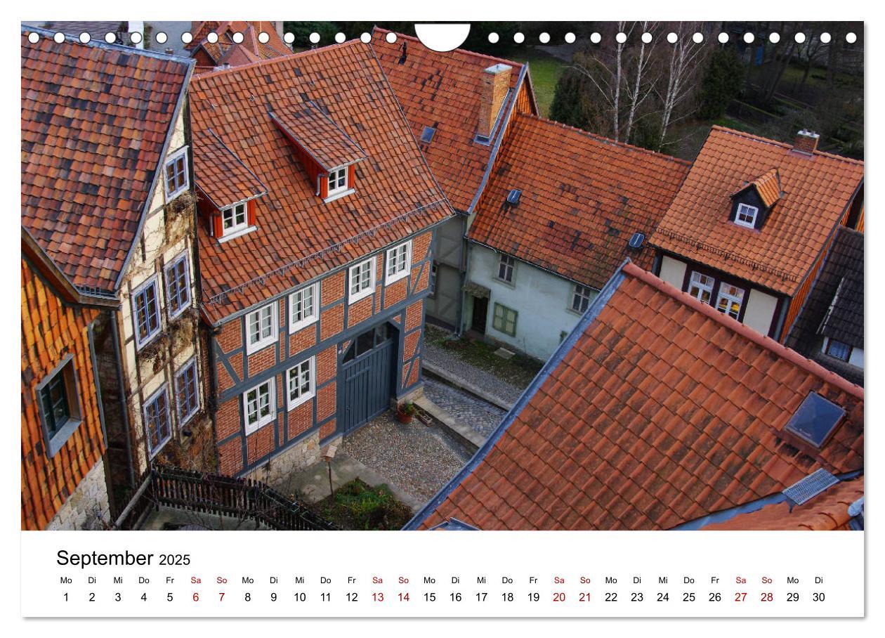 Bild: 9783435387564 | Weltkulturerbe Quedlinburg (Wandkalender 2025 DIN A4 quer),...