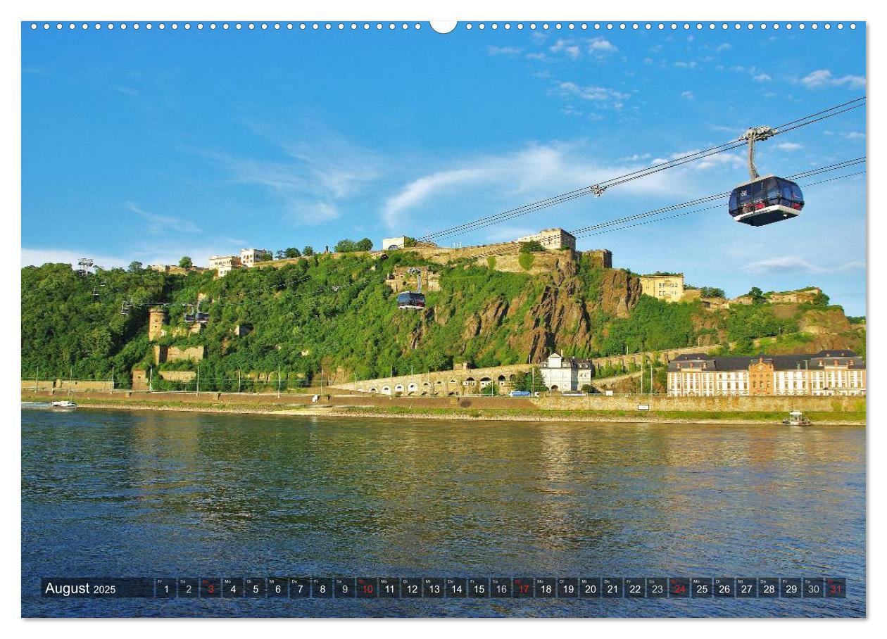 Bild: 9783435609468 | Koblenz Die Stadt am Deutschen Eck (Wandkalender 2025 DIN A2 quer),...