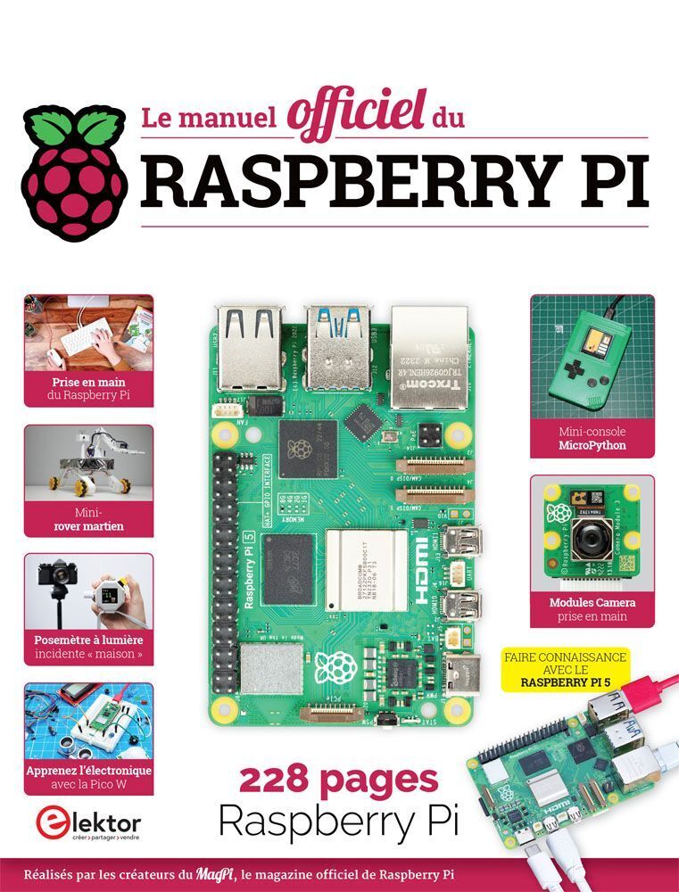 Cover: 9783895765971 | Le manuel officiel du Raspberry Pi | Elektor International Media