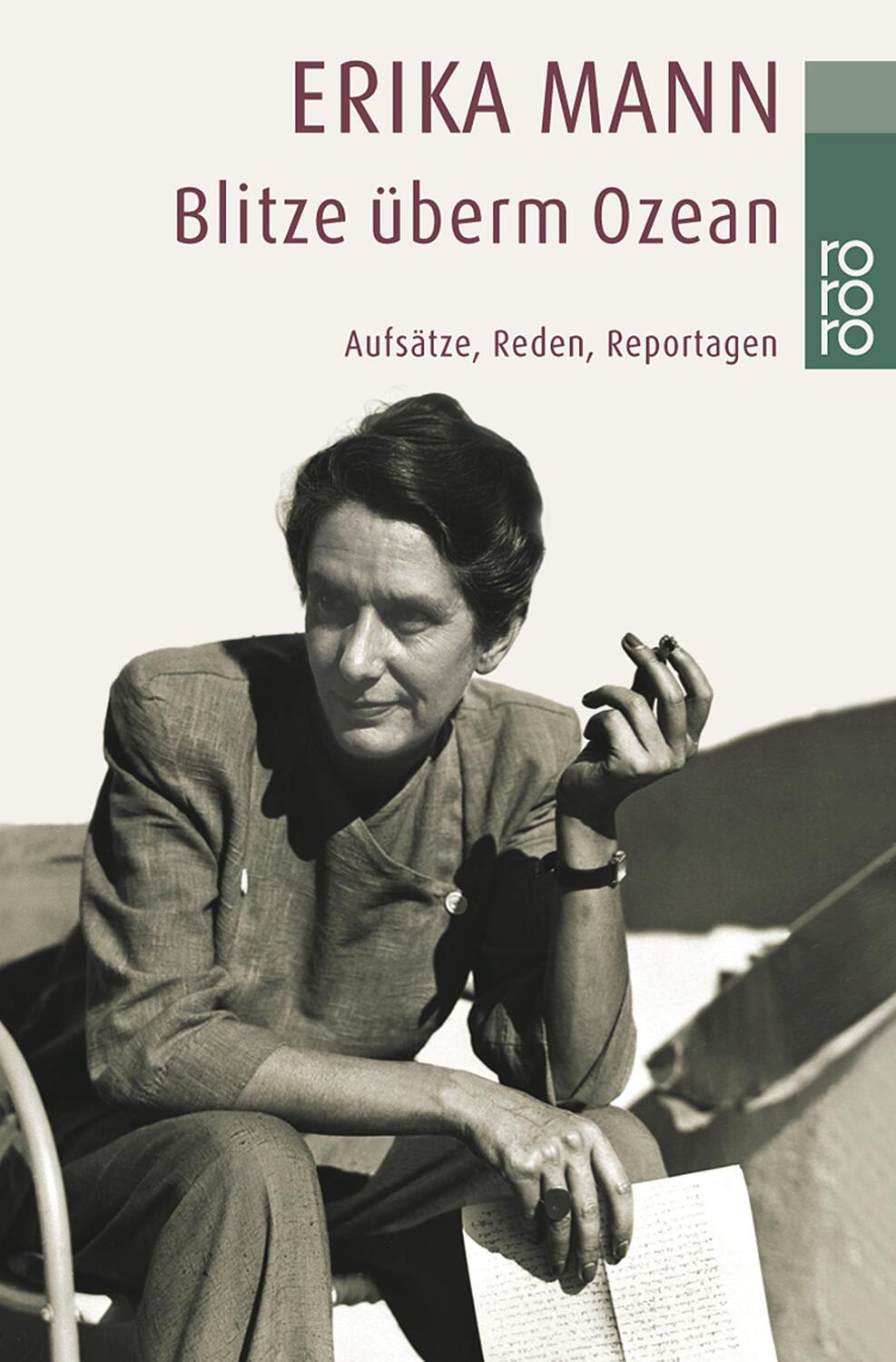 Cover: 9783499231070 | Blitze überm Ozean | Aufsätze, Reden, Reportagen | Erika Mann | Buch