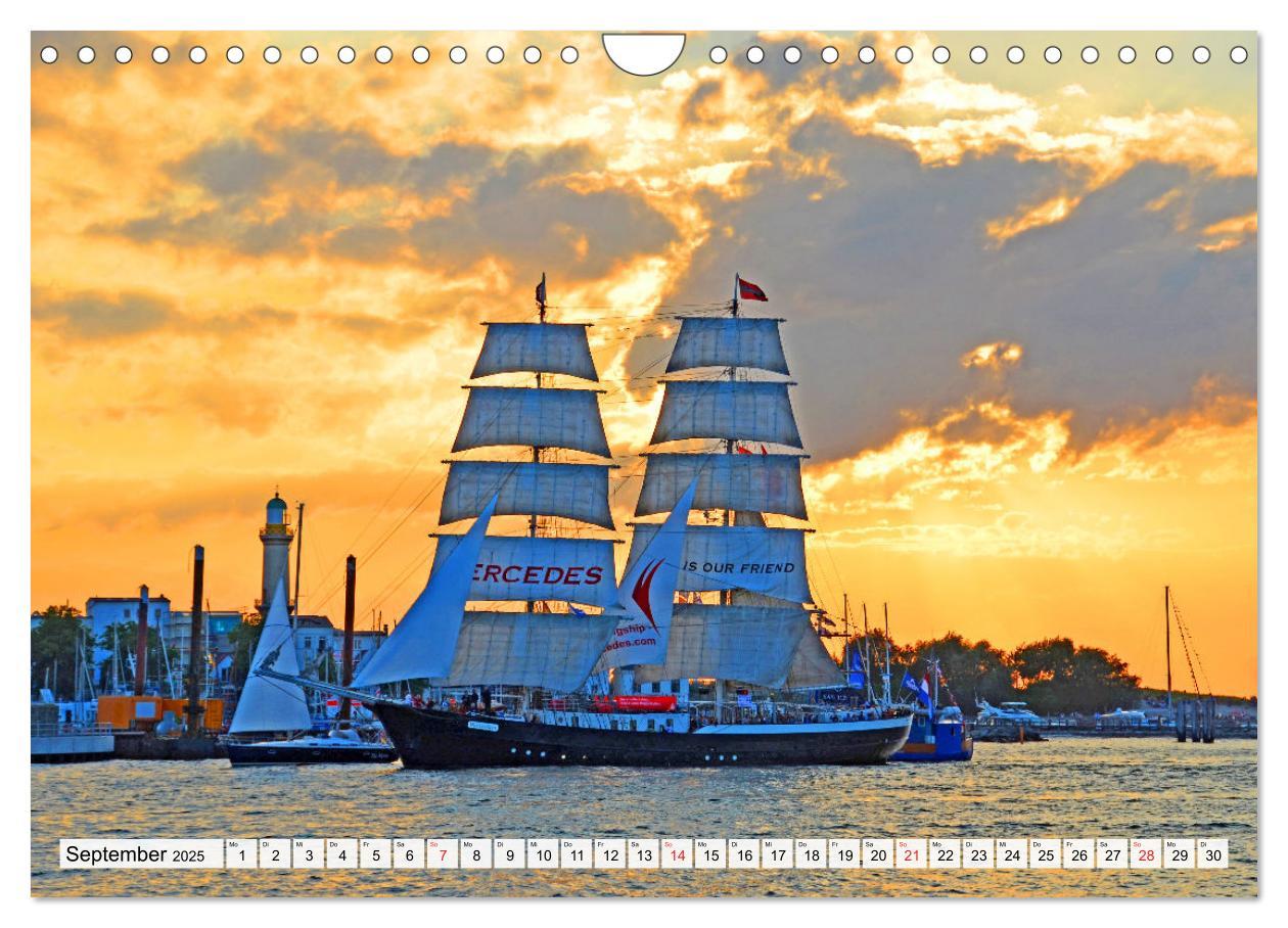 Bild: 9783435203185 | Die HANSE SAIL Das große Seglertreffen in Rostock (Wandkalender...