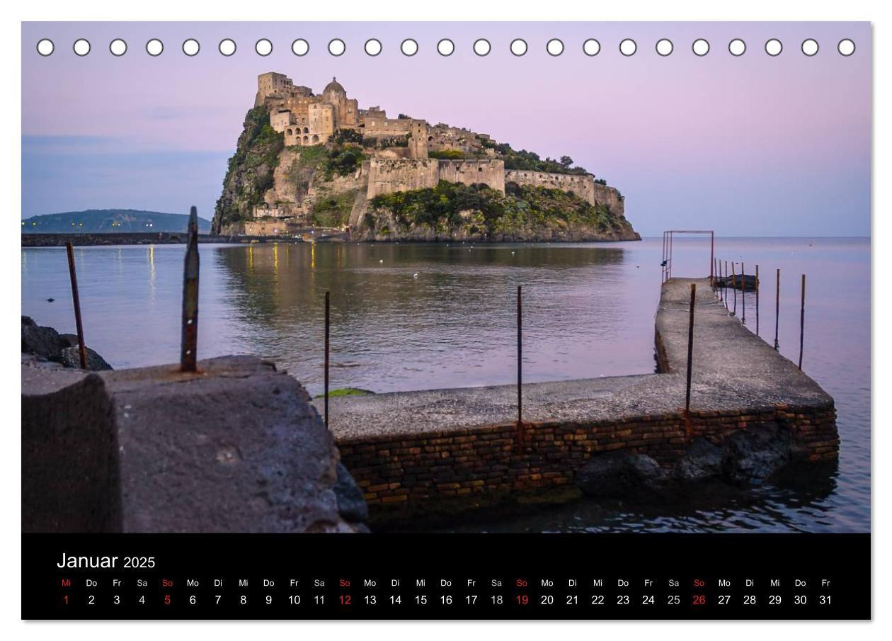 Bild: 9783435766987 | Insel Ischia (Tischkalender 2025 DIN A5 quer), CALVENDO Monatskalender