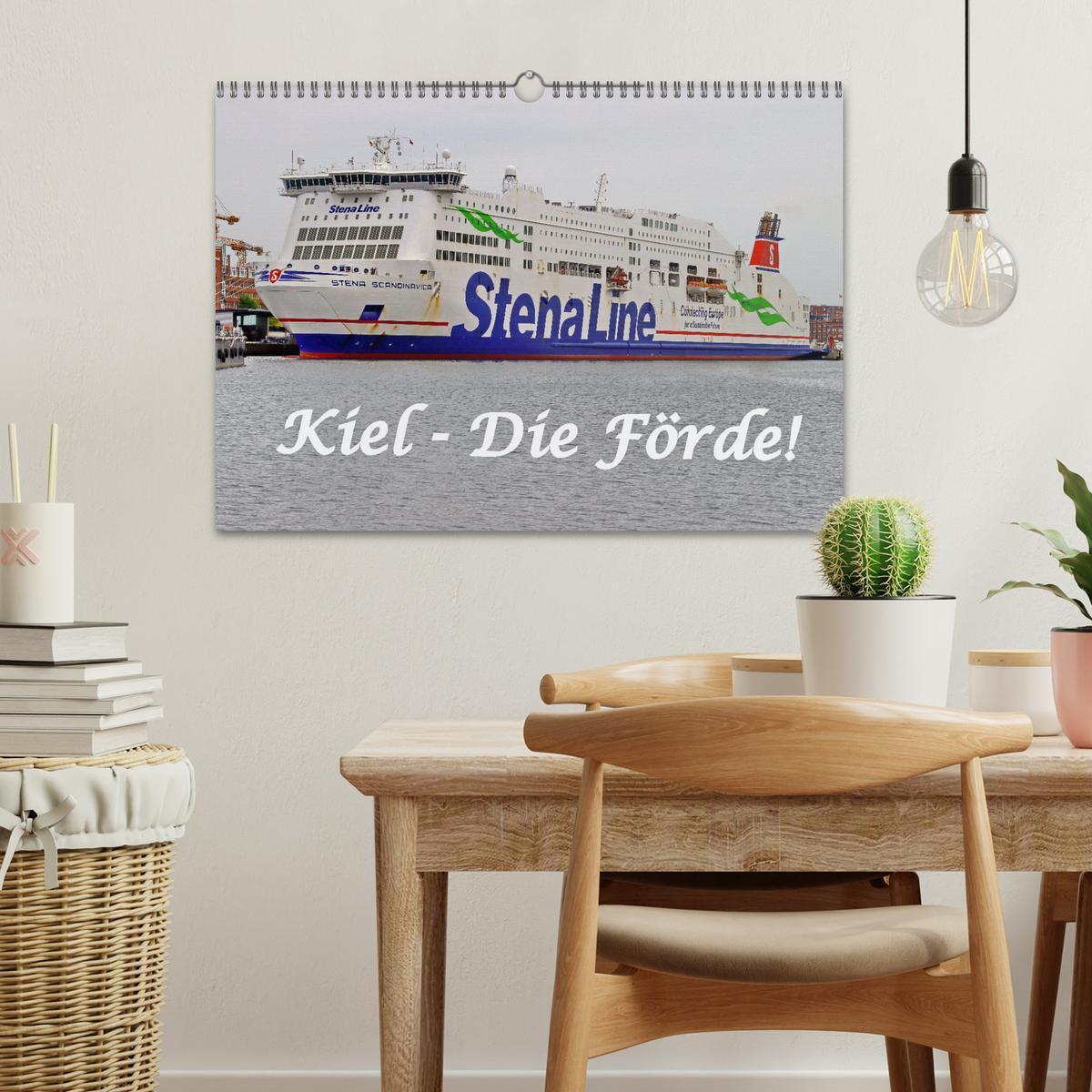 Bild: 9783435090549 | Kiel - Die Förde! (Wandkalender 2025 DIN A3 quer), CALVENDO...