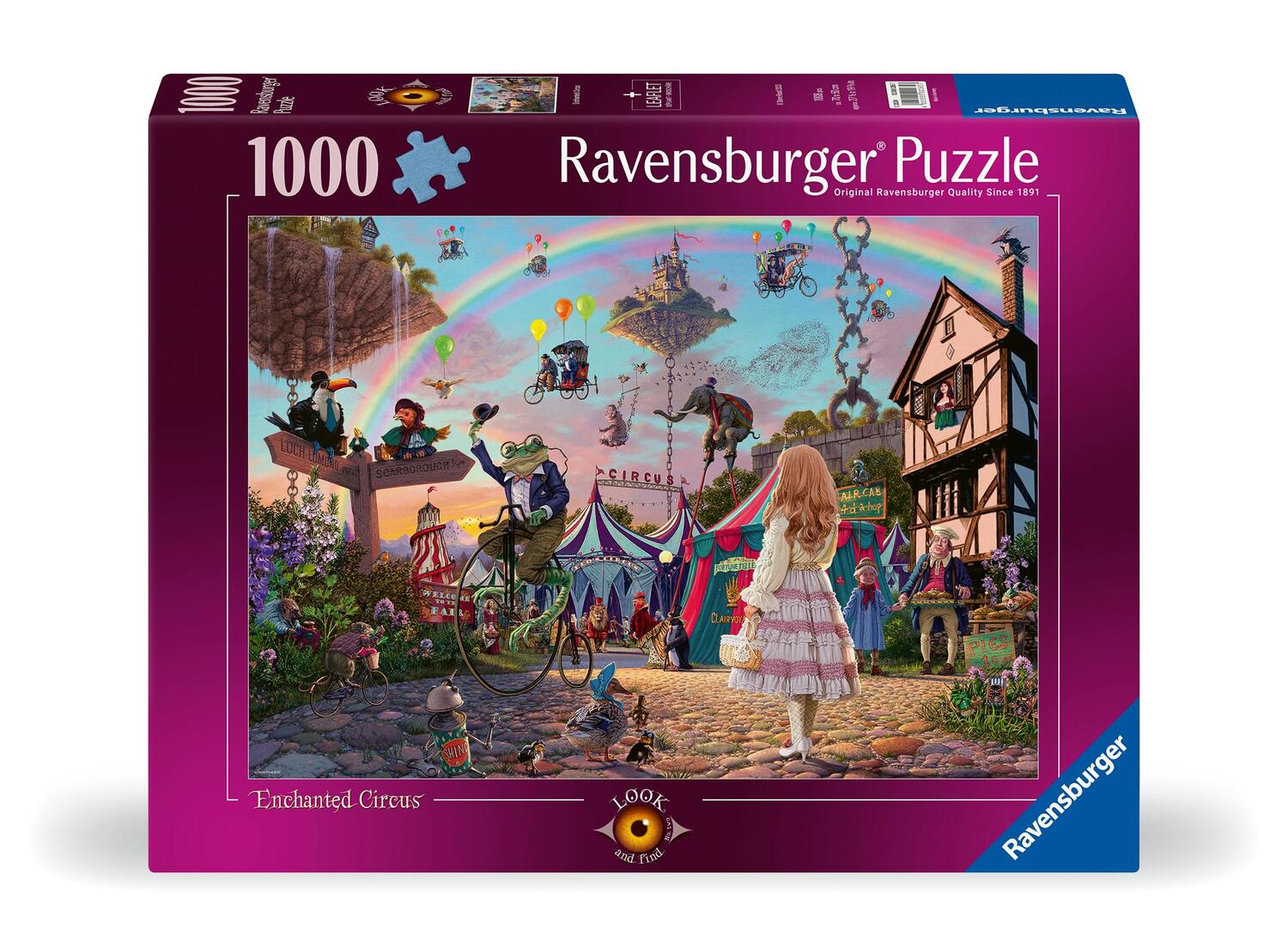 Cover: 4005555002857 | Ravensburger Puzzle 12000285 Look &amp; Find No 2 - 1000 Teile Puzzle...