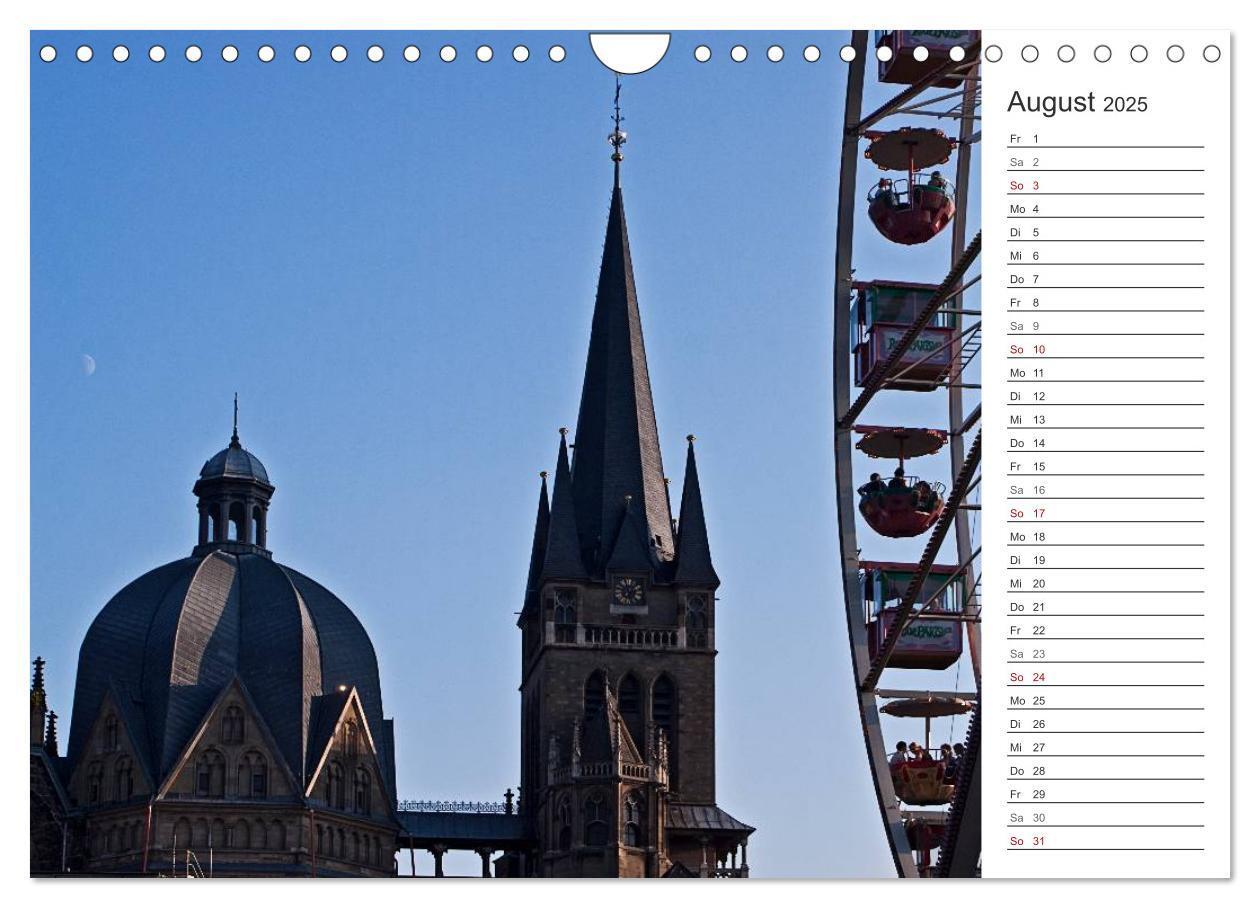 Bild: 9783435541201 | Kaiserstadt Aachen (Wandkalender 2025 DIN A4 quer), CALVENDO...