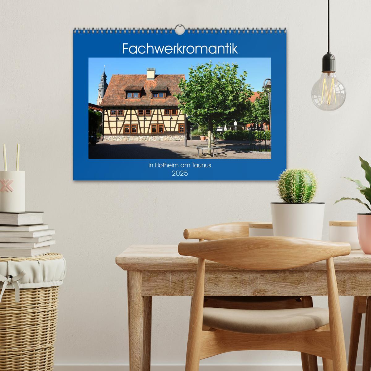 Bild: 9783435438983 | Fachwerkromantik in Hofheim am Taunus (Wandkalender 2025 DIN A3...