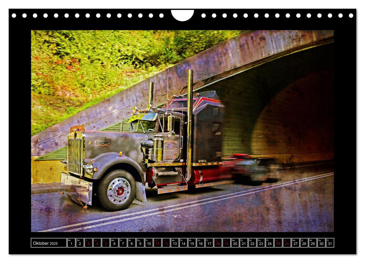 Bild: 9783435391158 | Kenworth W900 PHOTOART (Wandkalender 2025 DIN A4 quer), CALVENDO...