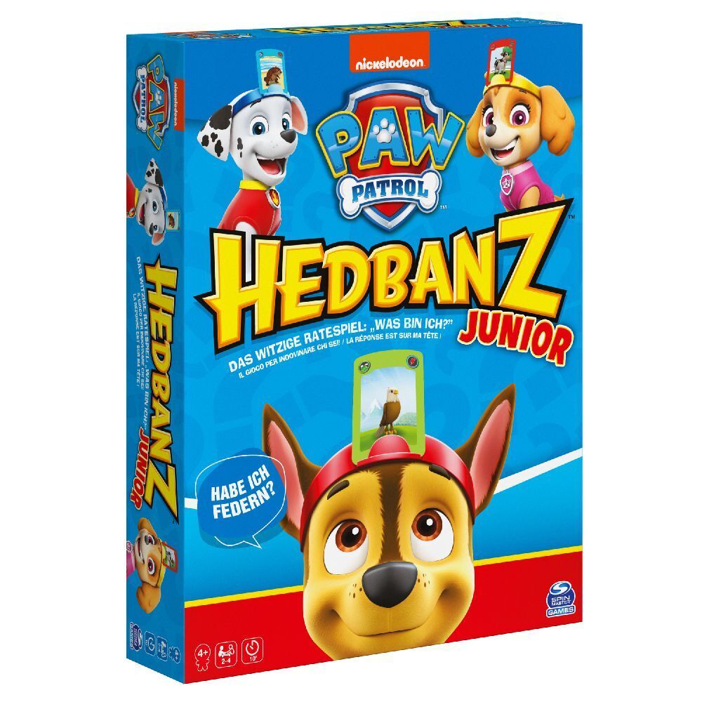 Bild: 778988387771 | BGM Hedbanz Junior Paw Patrol | Spiel | Karton | 38777 | Deutsch