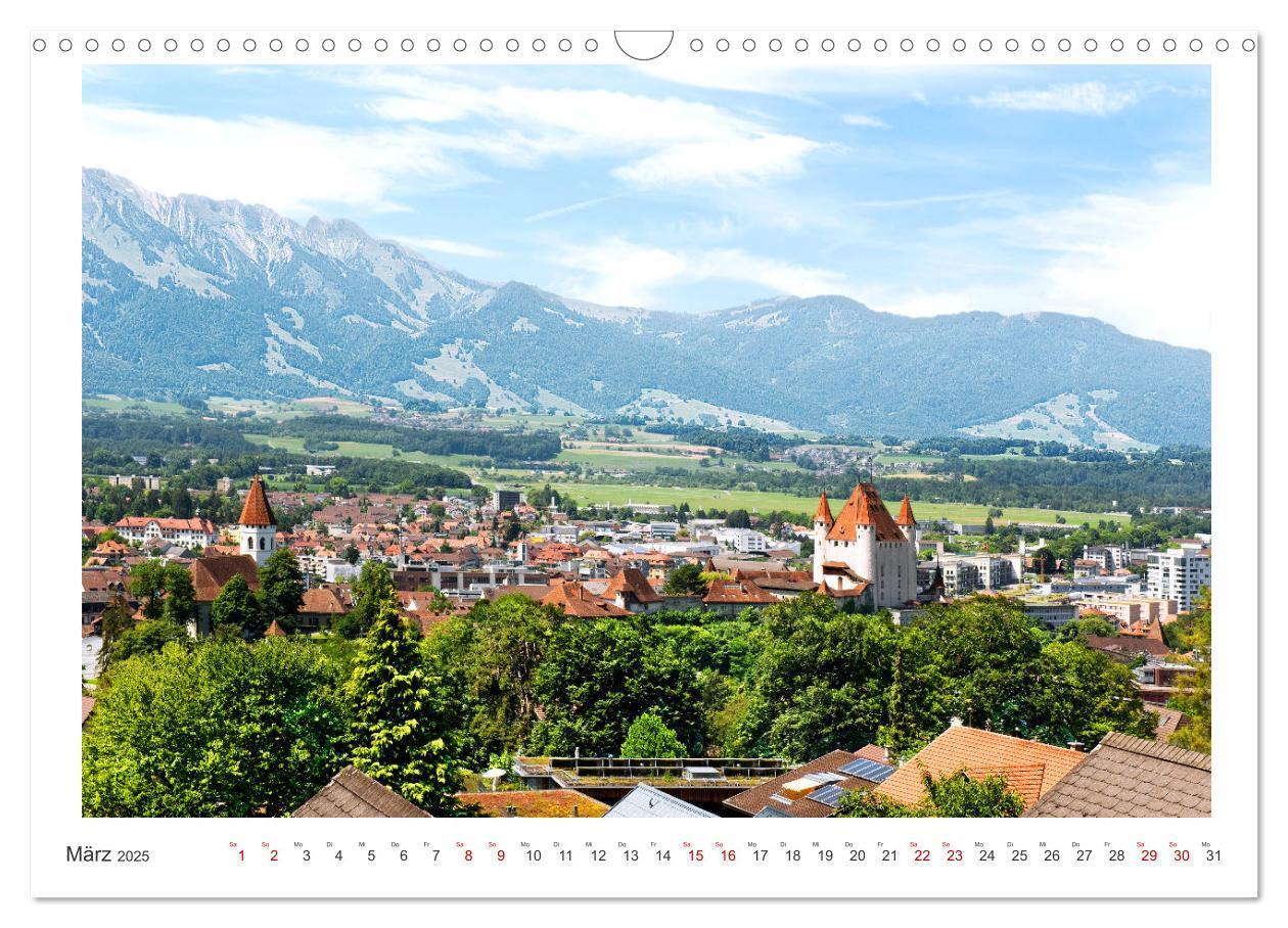 Bild: 9783457186688 | Malerisches Thun (Wandkalender 2025 DIN A3 quer), CALVENDO...